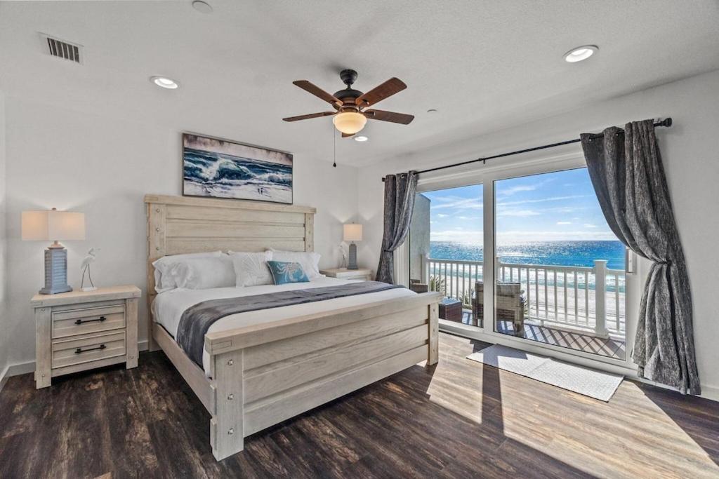 Newly Remodeled Beachfront Townhome - Sleeps 14 Panama City Beach Exteriör bild